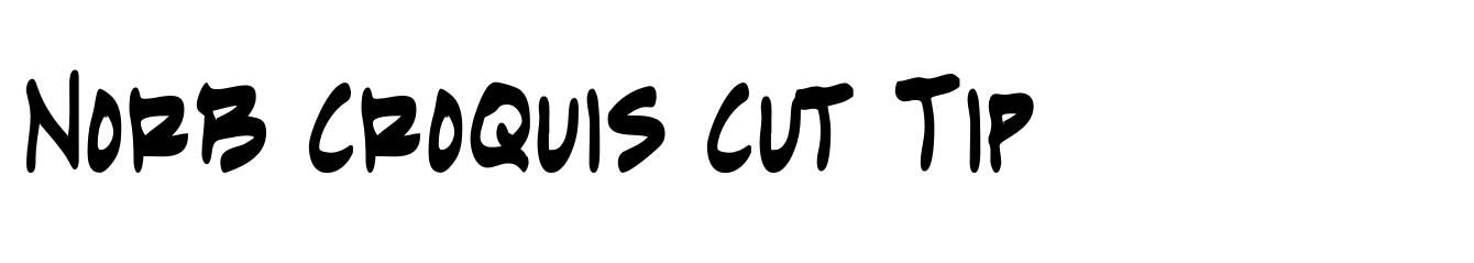 NorB Croquis Cut Tip